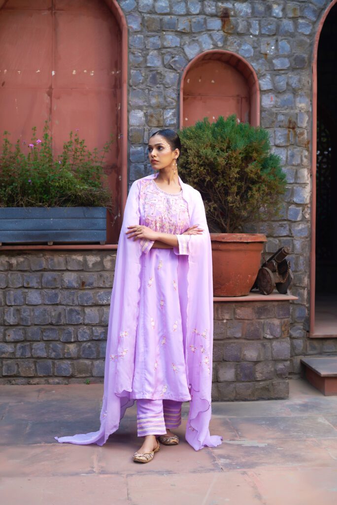 ATBW - TOSOTW Noir Flora Kurta main image 0